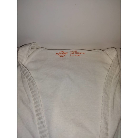 Hard Rock Cafe Honolulu Large Authentic all is one White - Picture 3 of 7